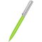 Ручка шариковая автоматическая "Bright Gum" софт-тач, светло-зеленый/серебристый